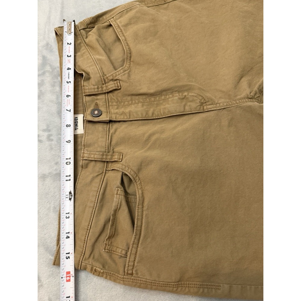 Flint and Tinder Pants Mens 31x30 Khaki Athletic Tapered Fit Casual Stretch - Picture 7 of 9